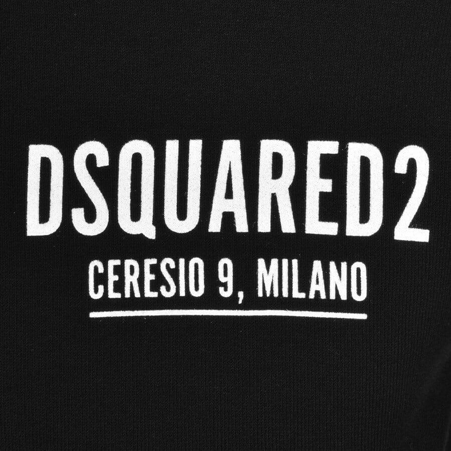 □【B-9】DSQUARED2 ブラック ジーンズ／MJ220917011