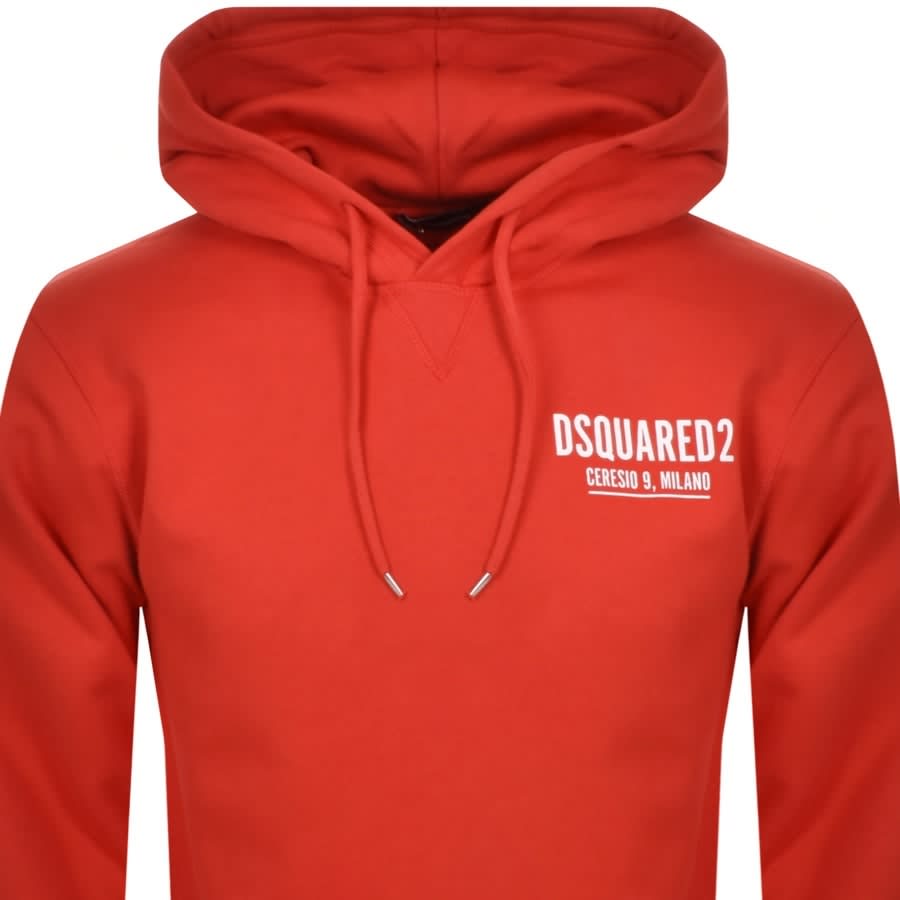 Alternative Image for ProductDSQUARED2 Ceresio 9 Pullover Hoodie Red2