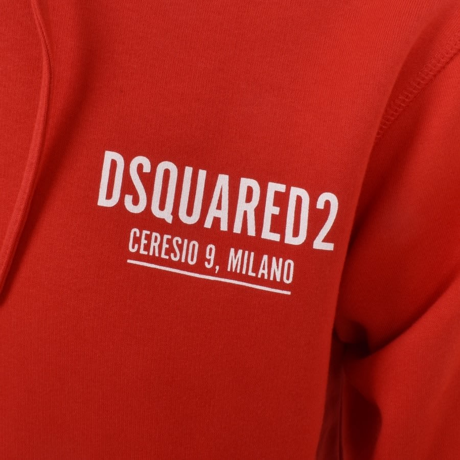 Alternative Image for ProductDSQUARED2 Ceresio 9 Pullover Hoodie Red3