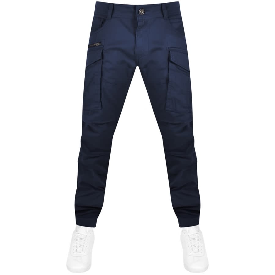 Replay Joe Cargo Trousers Blue | Mainline Menswear