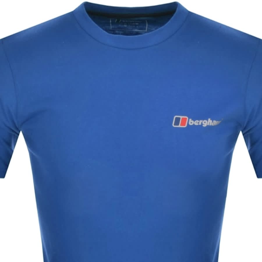 Alternative Image for ProductBerghaus Snowdon Logo T Shirt Blue2