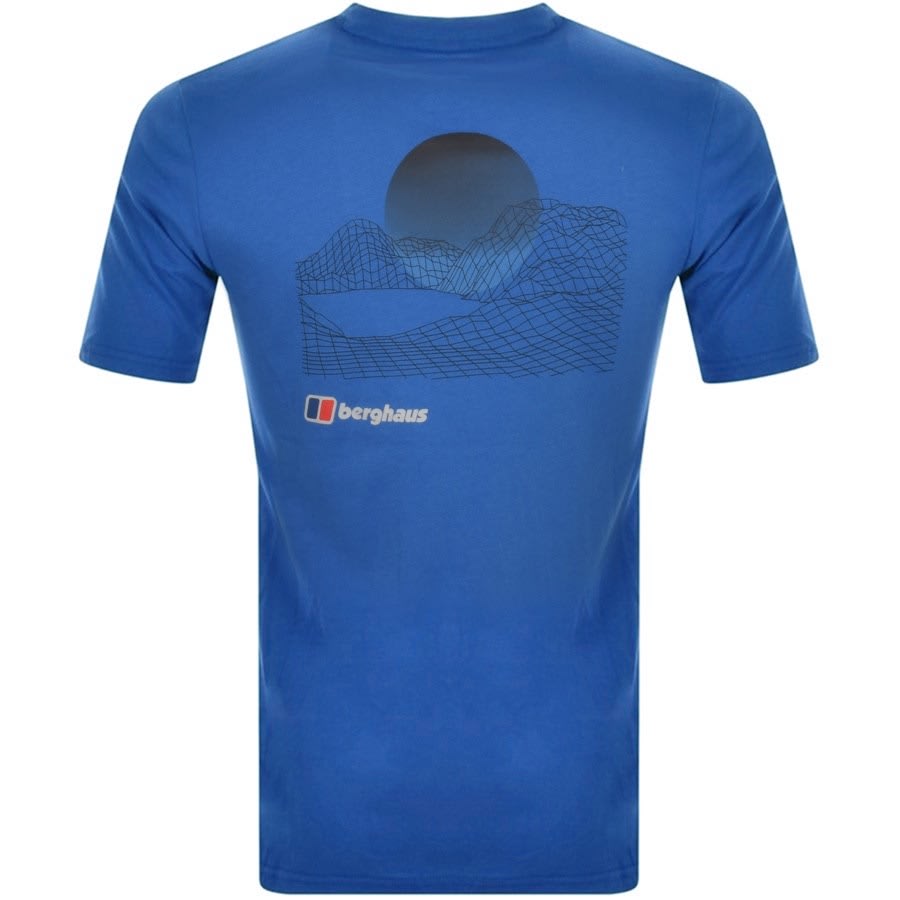 Alternative Image for ProductBerghaus Snowdon Logo T Shirt Blue3