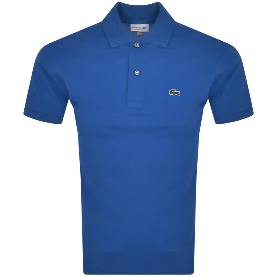 ader Tweet eeuw Lacoste Classic Fit Polo T Shirt Blue | Mainline Menswear United States