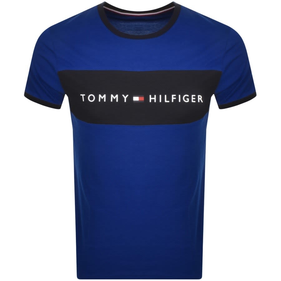 Tommy Hilfiger Lounge Logo Flag T Blue | Mainline States
