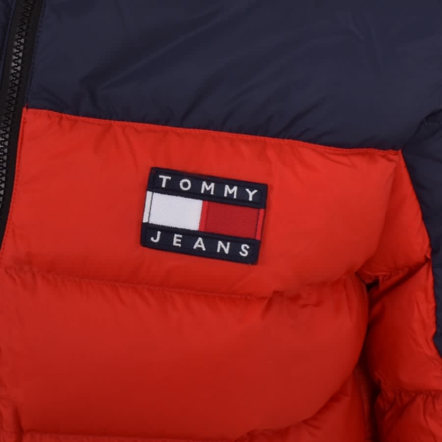 Alternative Image for ProductTommy Jeans Colourblock Jacket Red3