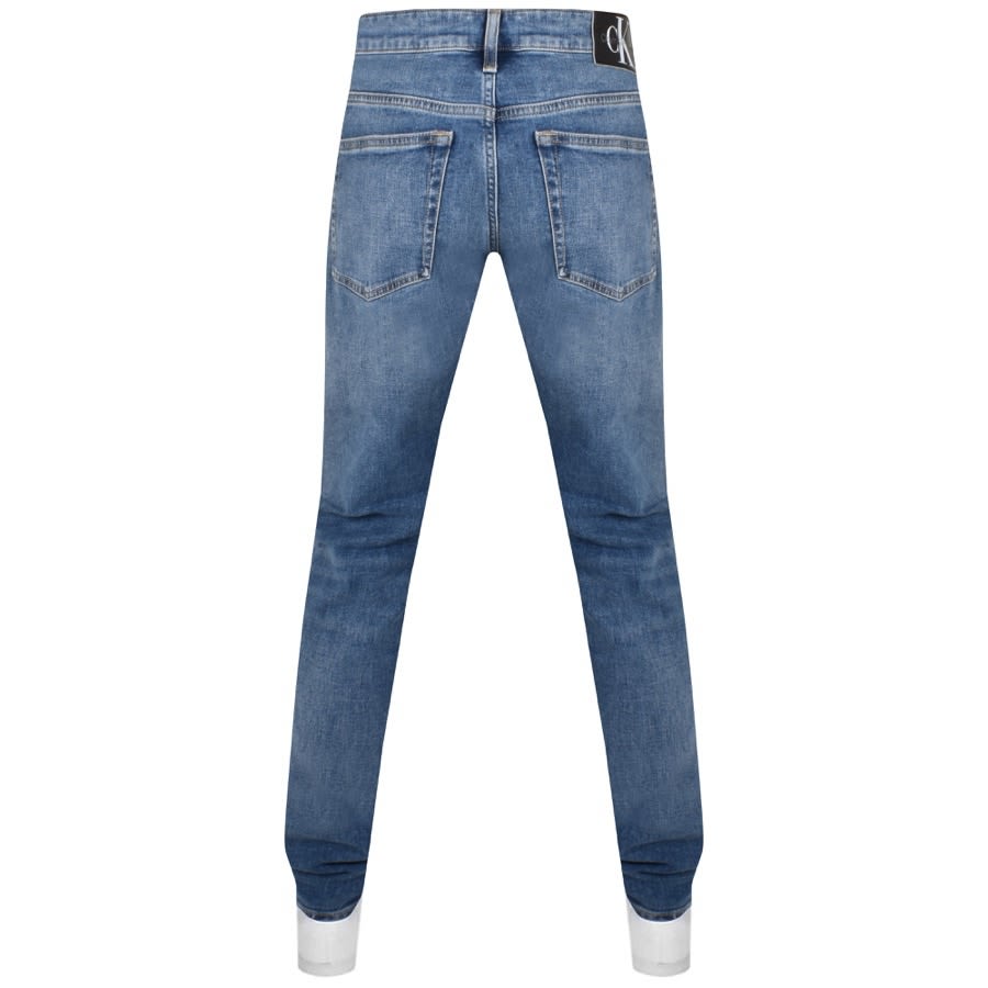 Alternative Image for ProductCalvin Klein Jeans Slim Mid Wash Jeans Blue2