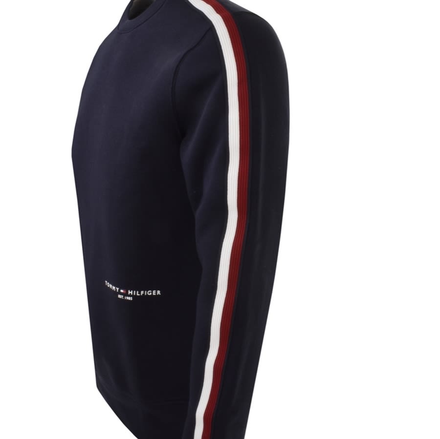 Alternative Image for ProductTommy Hilfiger New Global Sweatshirt Navy3