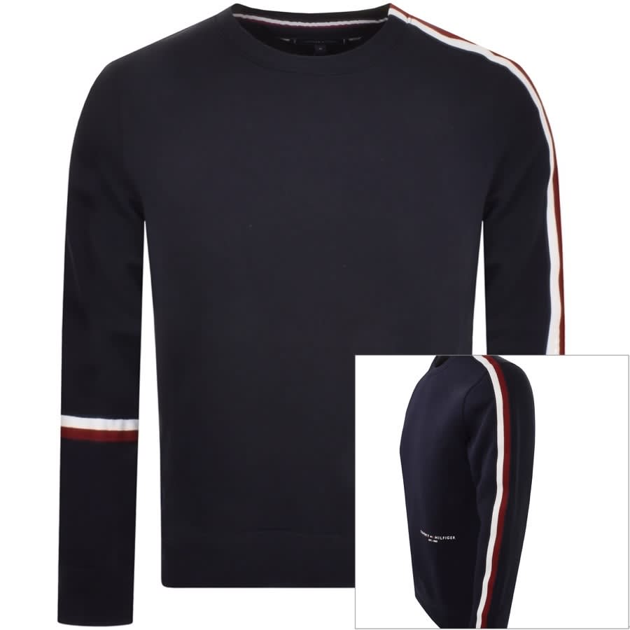 Main Product Image for Tommy Hilfiger New Global Sweatshirt Navy