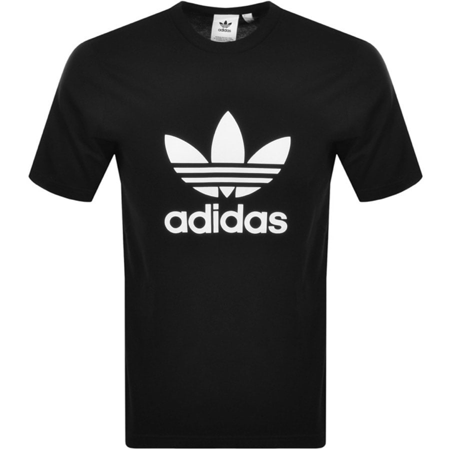 adidas Originals Trefoil T Shirt Black | Mainline Menswear United States