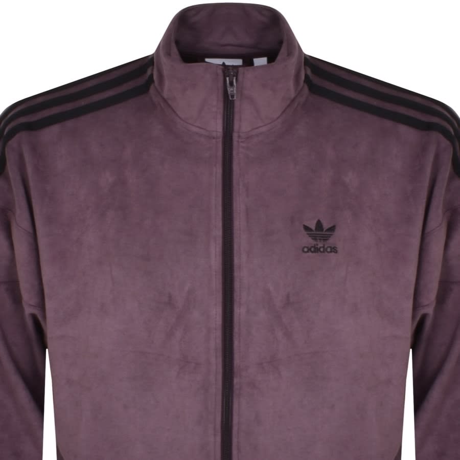 Alternative Image for Productadidas Originals Plush Track Top Purple2