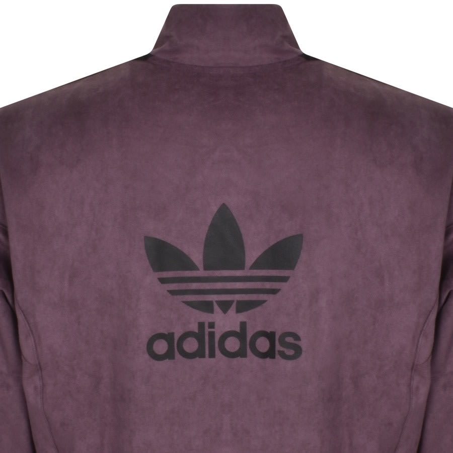Alternative Image for Productadidas Originals Plush Track Top Purple3
