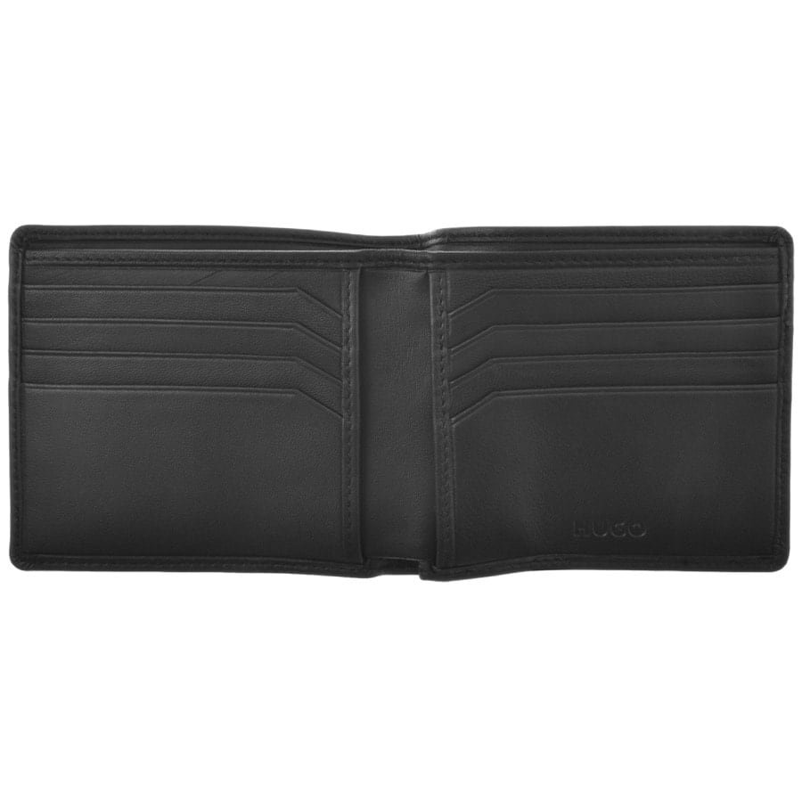 Alternative Image for ProductHugo Handwritten Logo Wallet Black2