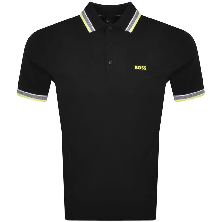 Main Product Image for BOSS Paddy Polo T Shirt Black