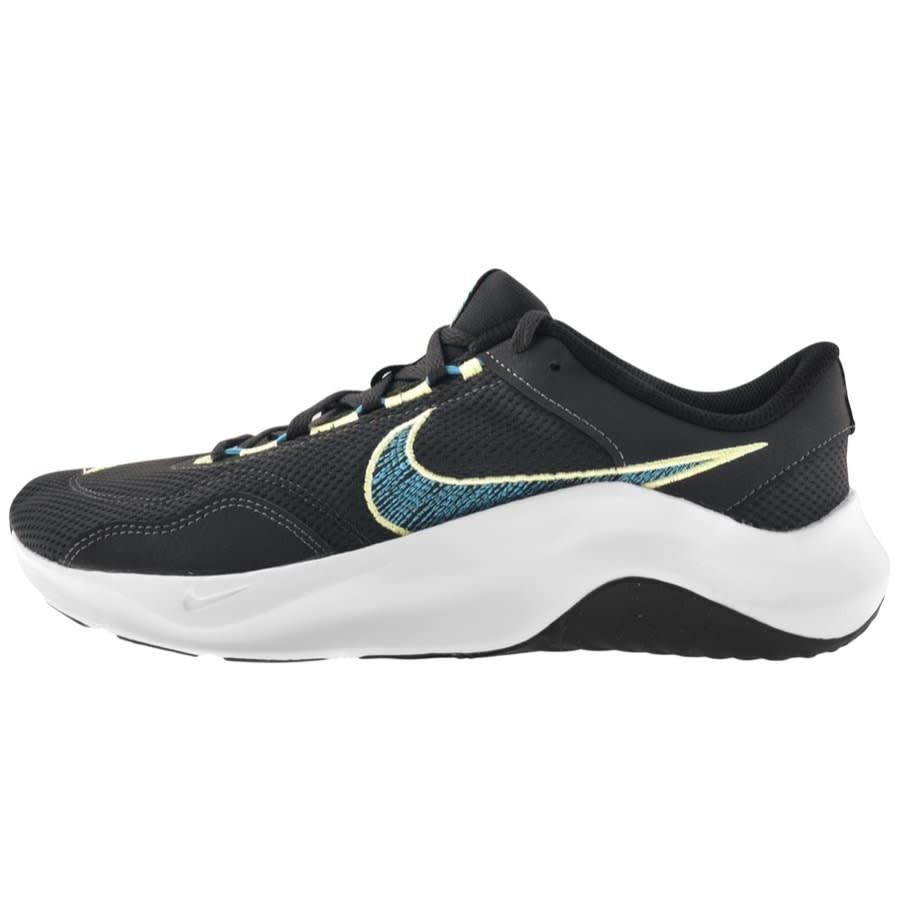 nike training legend essential 3 trainers in dark grey