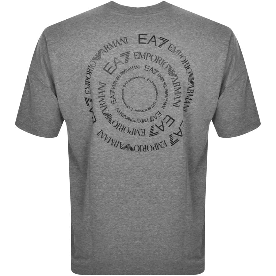EA7 Emporio Armani Logo T Shirt Grey