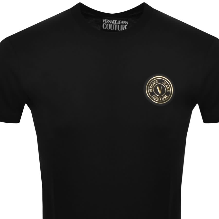 Alternative Image for ProductVersace Jeans Couture Logo T Shirt Black2