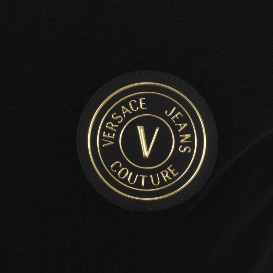 Alternative Image for ProductVersace Jeans Couture Polo T Shirt Black3