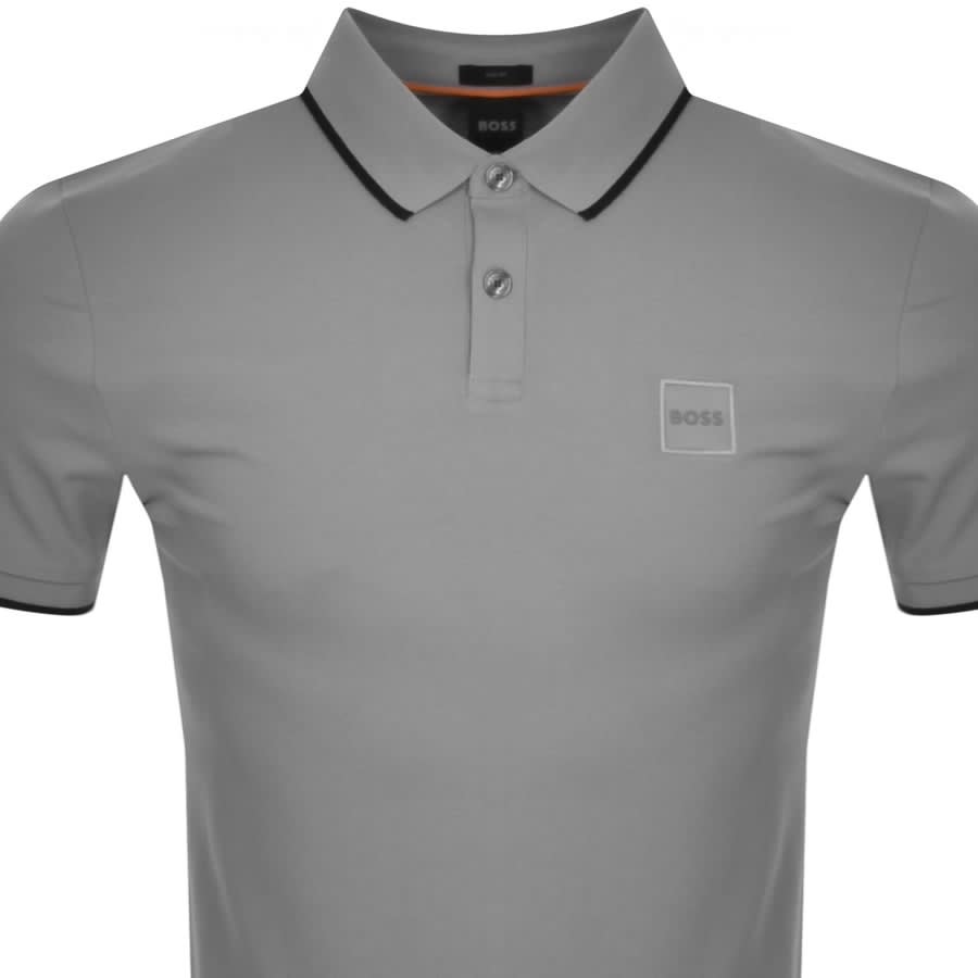 Alternative Image for ProductBOSS Passertip Polo T Shirt Grey2