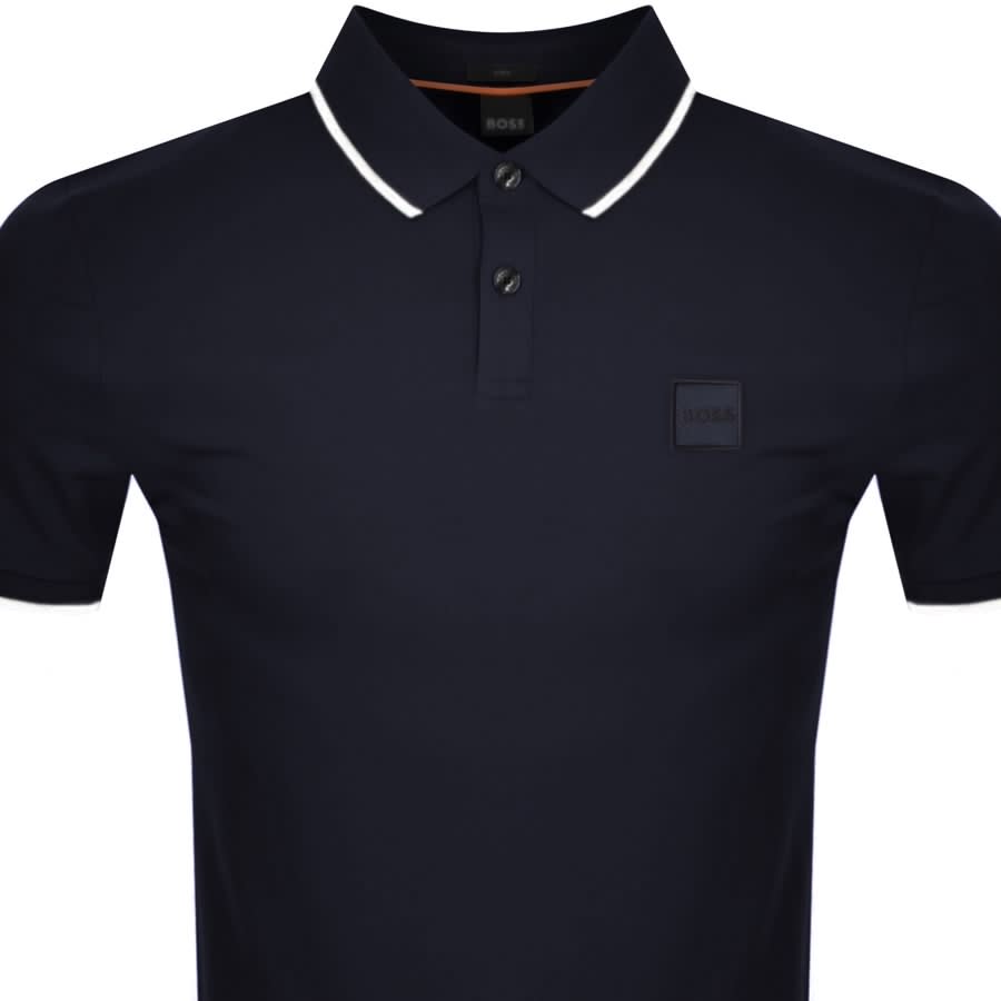 Alternative Image for ProductBOSS Passertip Polo T Shirt Navy2