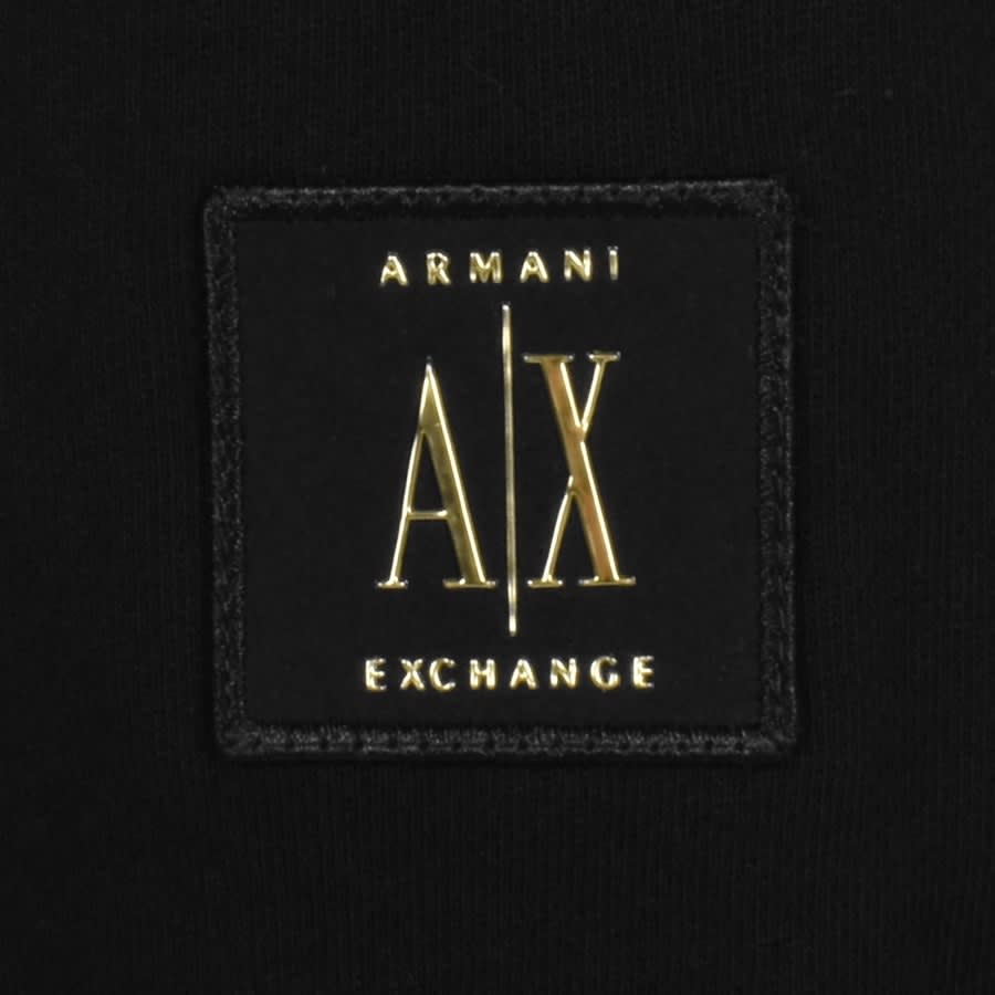 Alternative Image for ProductArmani Exchange Logo Sweat Shorts Black3
