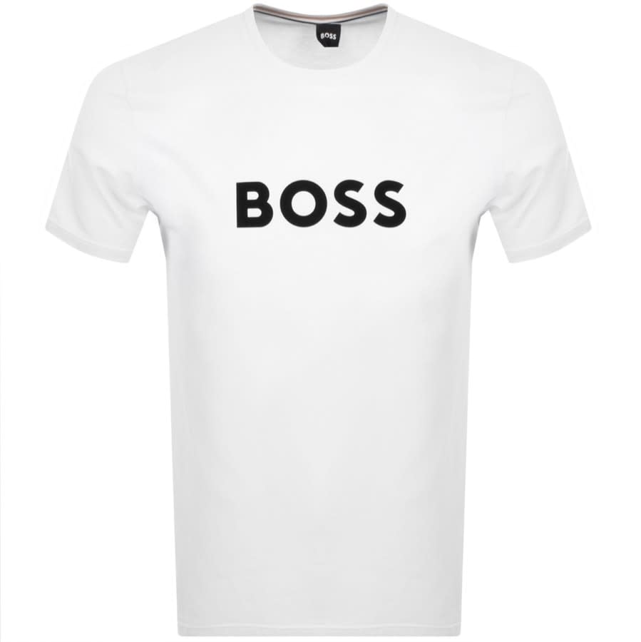 BOSS Bodywear Logo T Shirt White | Mainline Menswear