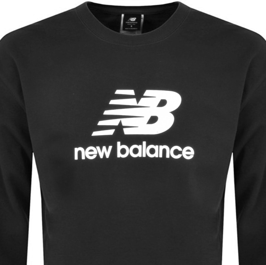 New Balance Logo Sweatshirt Black | Mainline Menswear United States