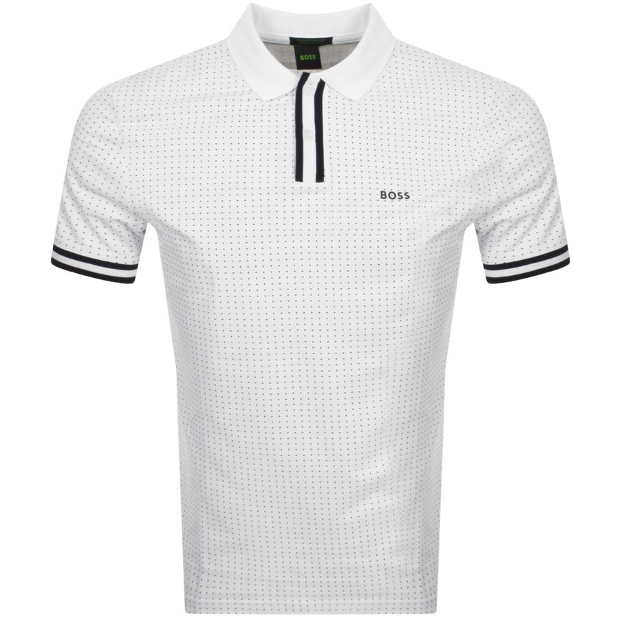 BOSS Paddy 5 Polo T Shirt White | Mainline Menswear United States