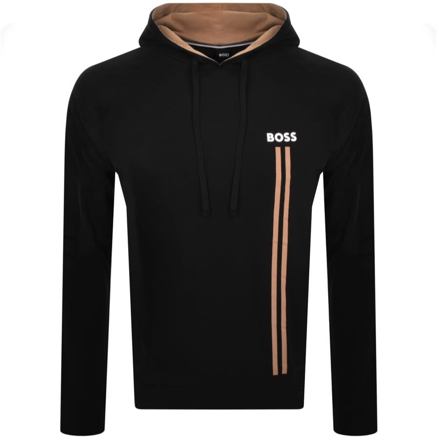 BOSS Lounge Authentic Hoodie Black Mainline Menswear