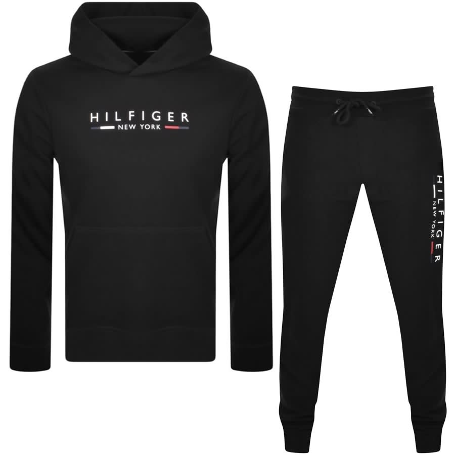 Afname eb raket Tommy Hilfiger New York Tracksuit Black | Mainline Menswear United States