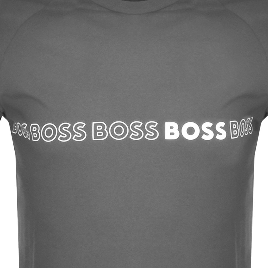 Boss bodywear logo t shirt clearance