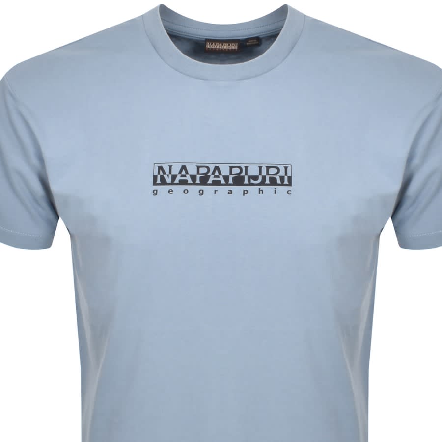 Ellendig Korea Aanklager Napapijri S Box Logo T Shirt Blue | Mainline Menswear Sweden