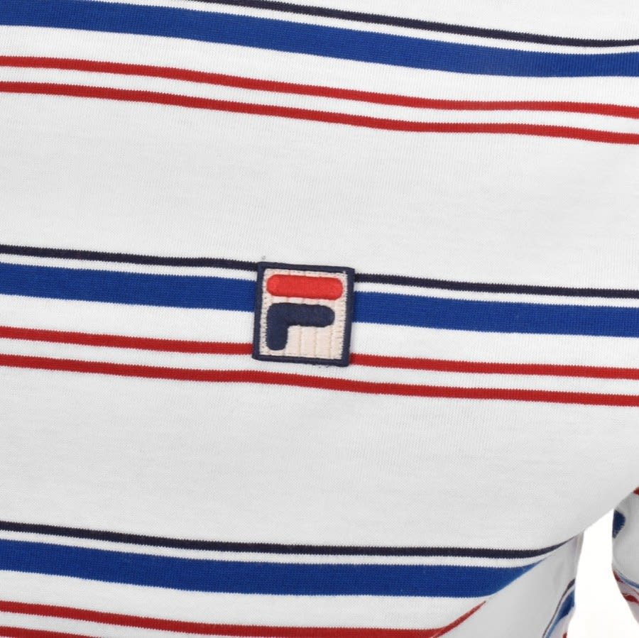 Fila blue white red best sale