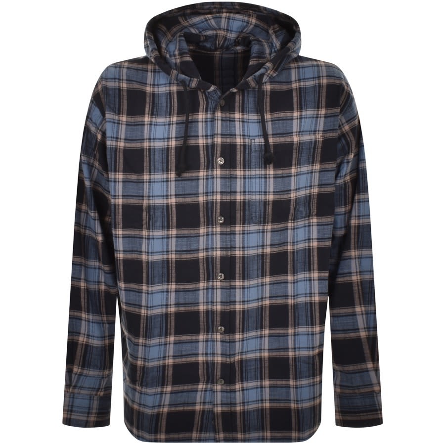Diesel S Dewny Hood Long Sleeved Shirt Black | Mainline Menswear