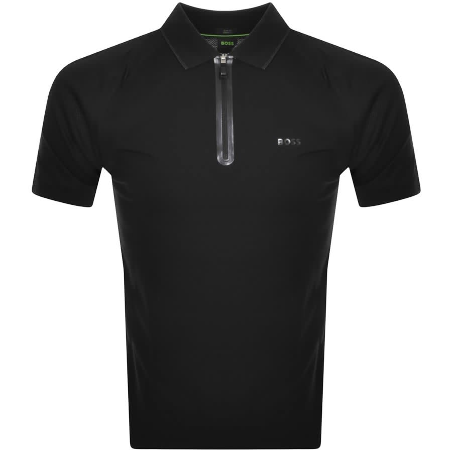 BOSS Philix Polo T Shirt Black | Mainline Menswear
