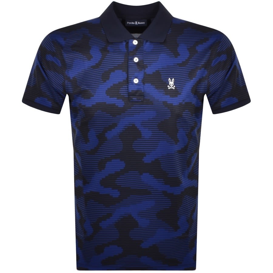 Psycho Bunny Huston Sport Polo T Shirt Navy | Mainline Menswear