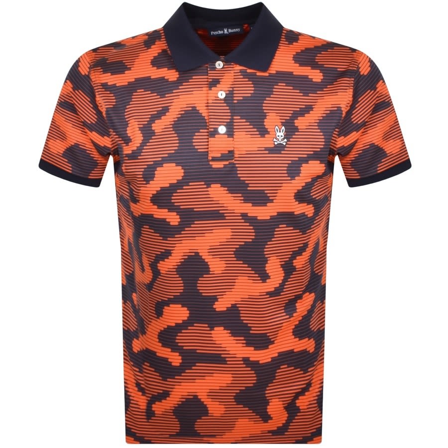 Oneffenheden riem deugd Psycho Bunny Huston Sport Polo T Shirt Orange | Mainline Menswear United  States