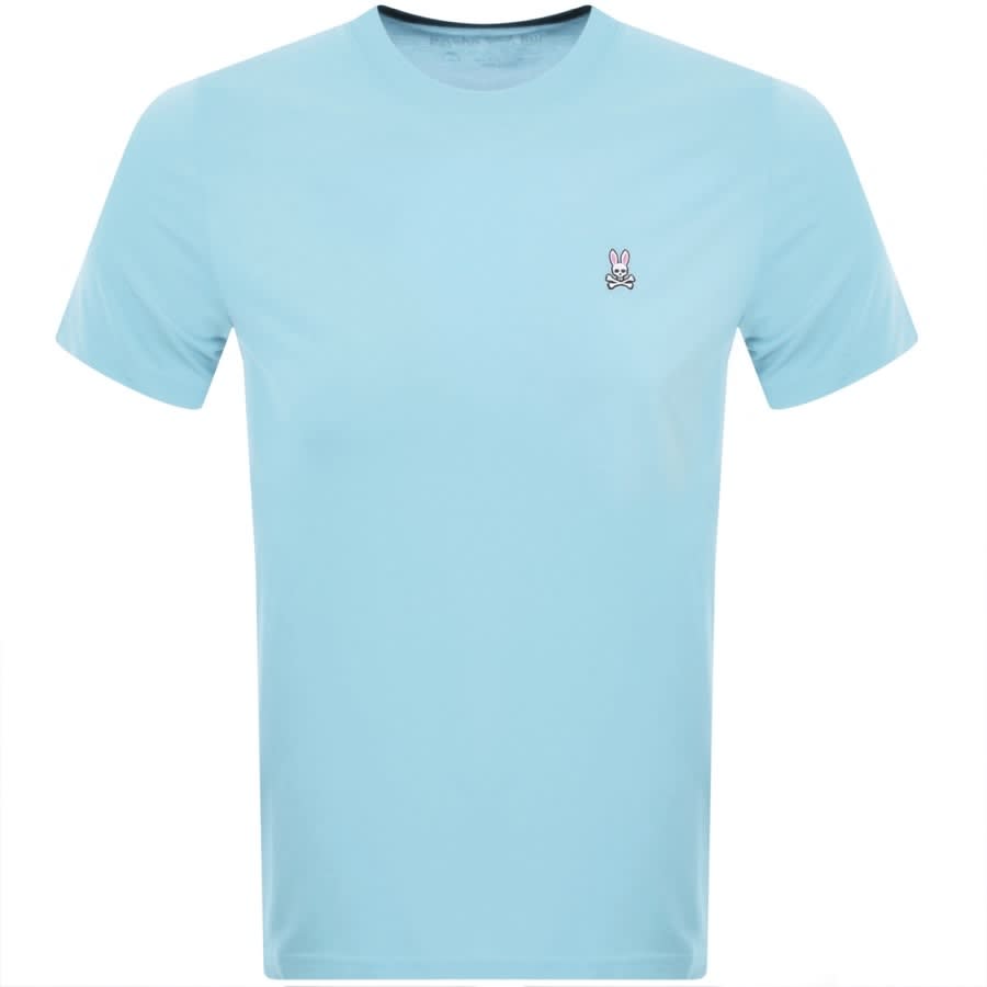 Psycho Bunny Classic Crew Neck T Shirt Blue | Mainline Menswear United ...