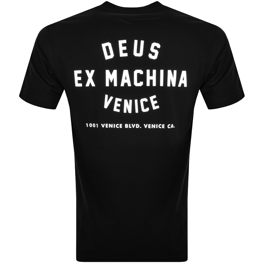 Deus Ex Machina Logo T Shirt Black | Mainline Menswear United States Deus machina t shirt