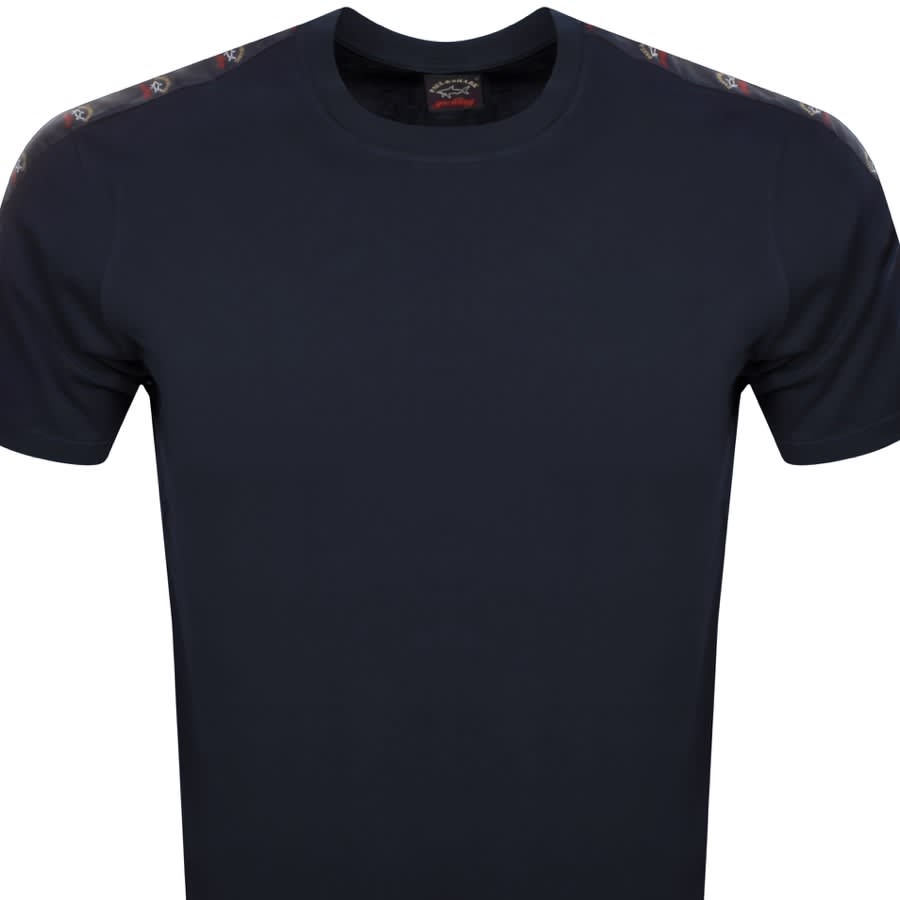 Alternative Image for ProductPaul And Shark Taped Logo T Shirt Blue2