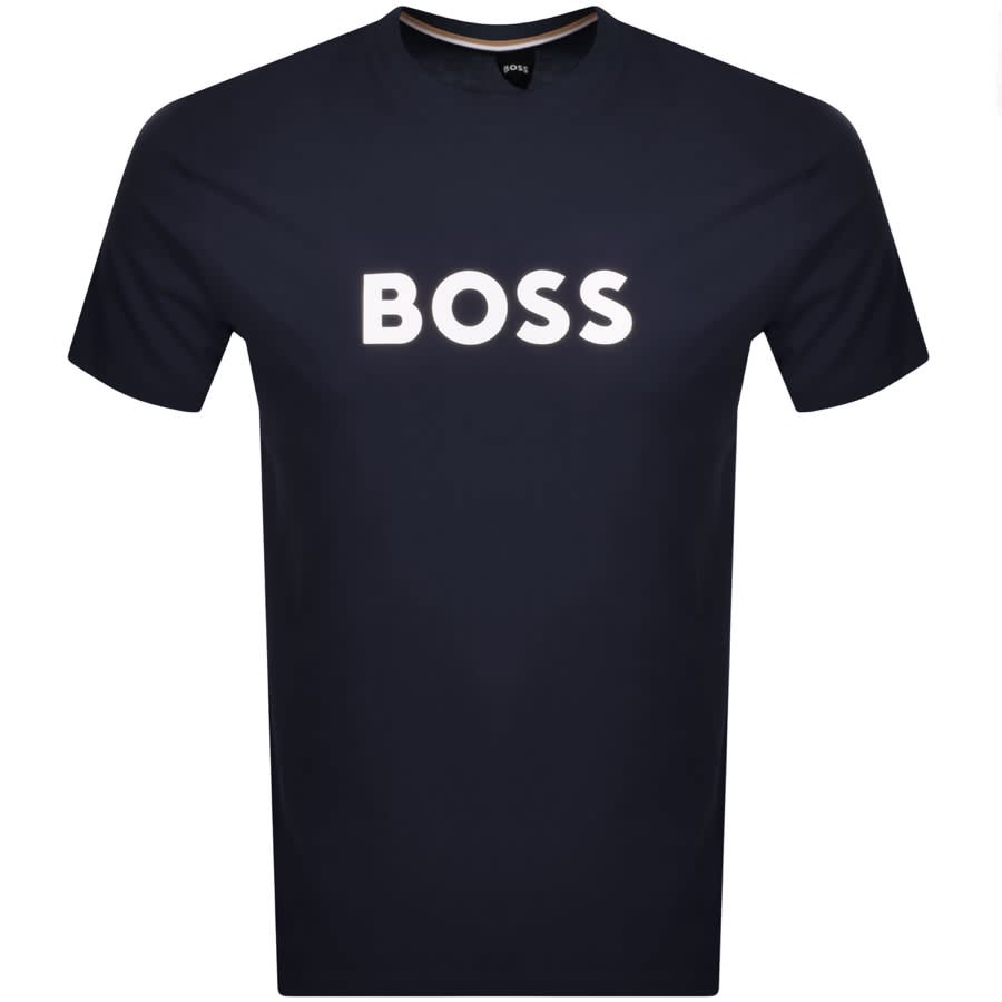 Main Product Image for BOSS Logo T Shirt Navy