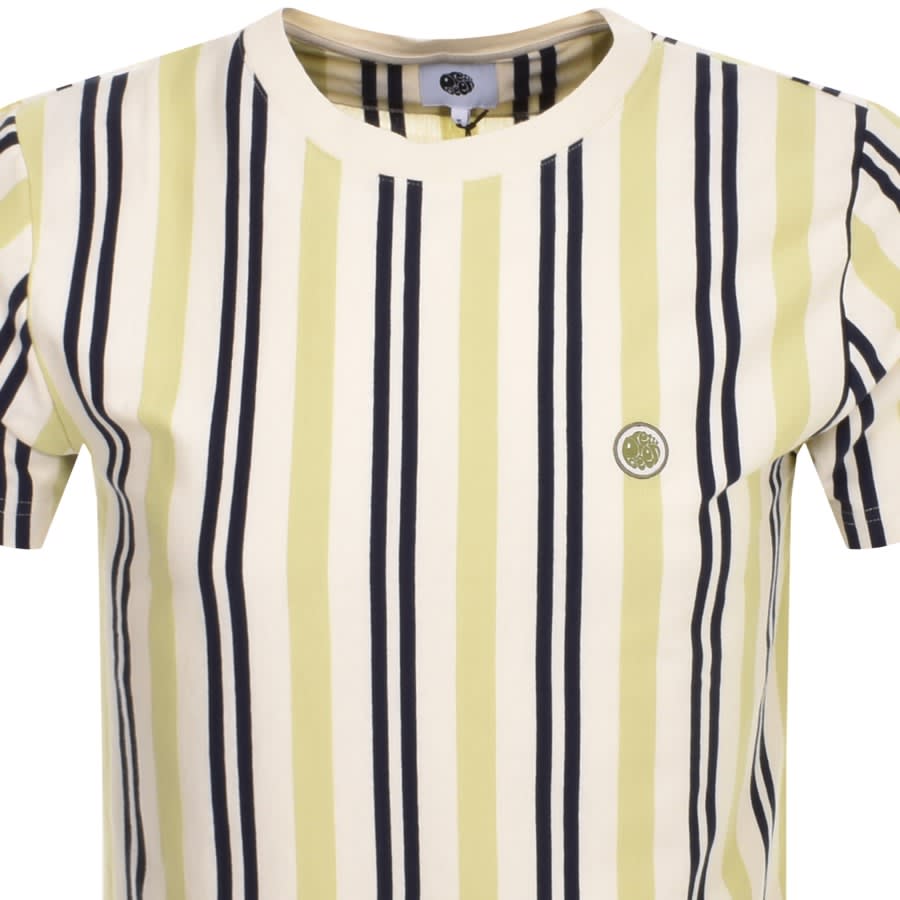 Pretty green striped t shirt 2025