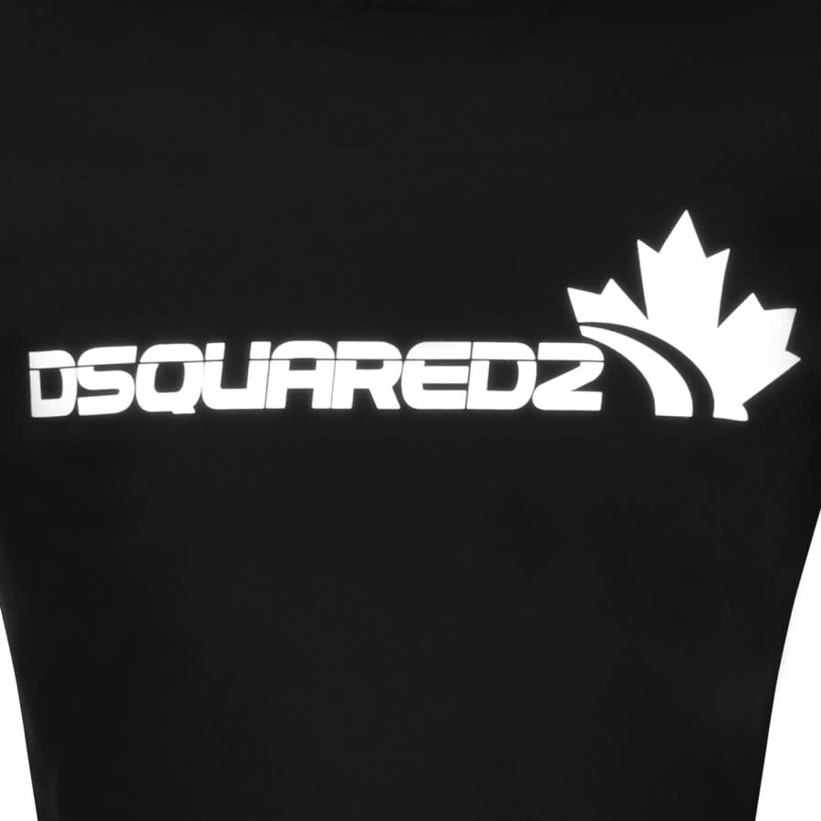 Dsquared2 Cool Fit Logo Around Collar White T-Shirt S74GD0719 100 main image 0