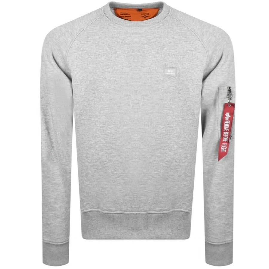 Alpha Industries X Grey | Canada Sweatshirt Menswear Mainline Fit