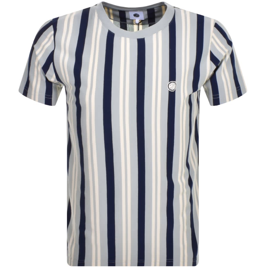 Pretty green striped sale t shirt