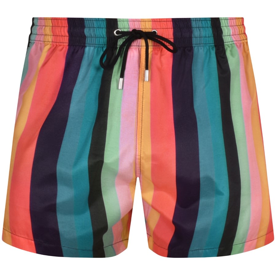 Very angry revolution Mount Vesuvius PS By Paul Smith Stripe Swim Shorts Pink | Mainline Menswear United States