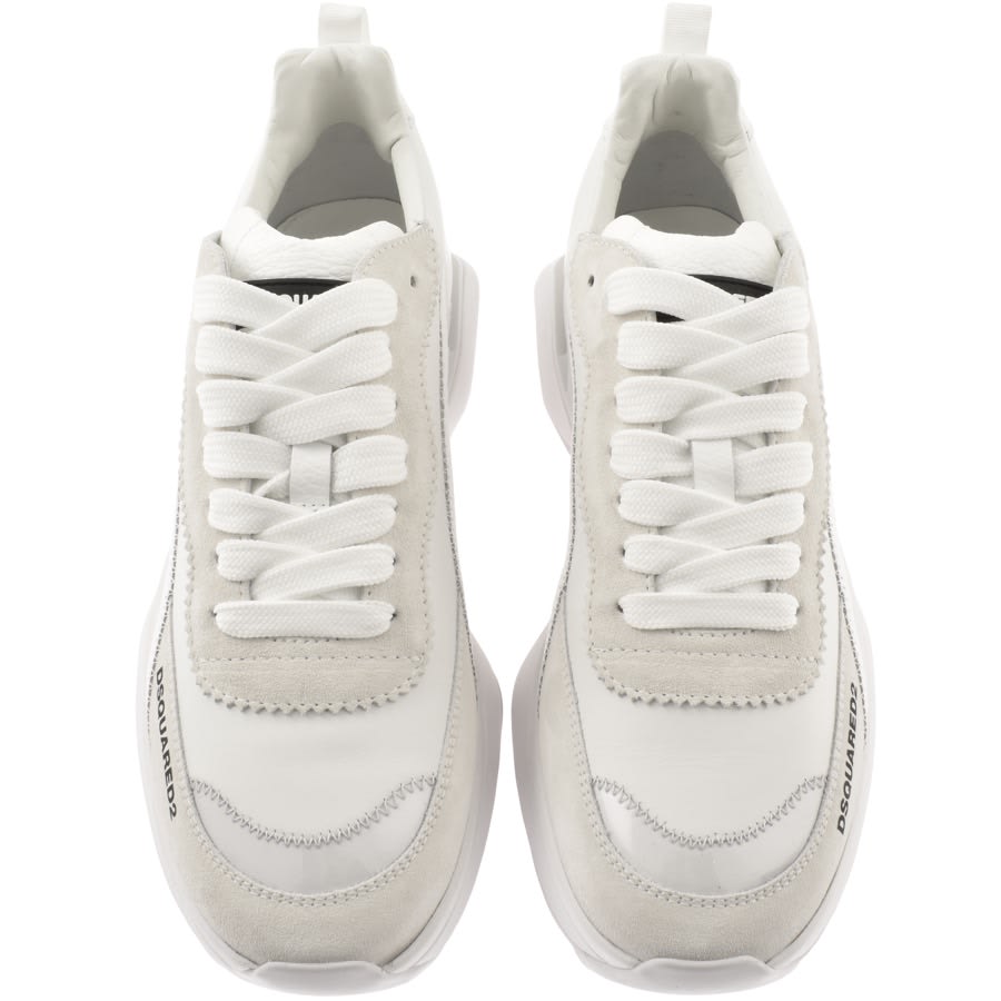 DSQUARED2 Slash Low Top Trainers White