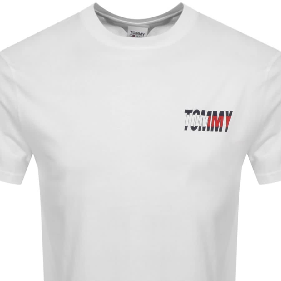 tommy jeans high neck t shirt