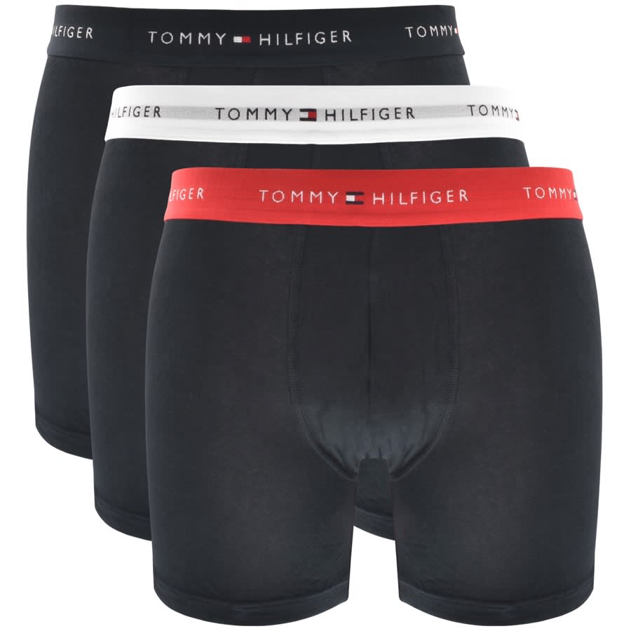 bidragyder sjæl Fantastisk Tommy Hilfiger Underwear 3 Pack Boxers Navy | Mainline Menswear Denmark