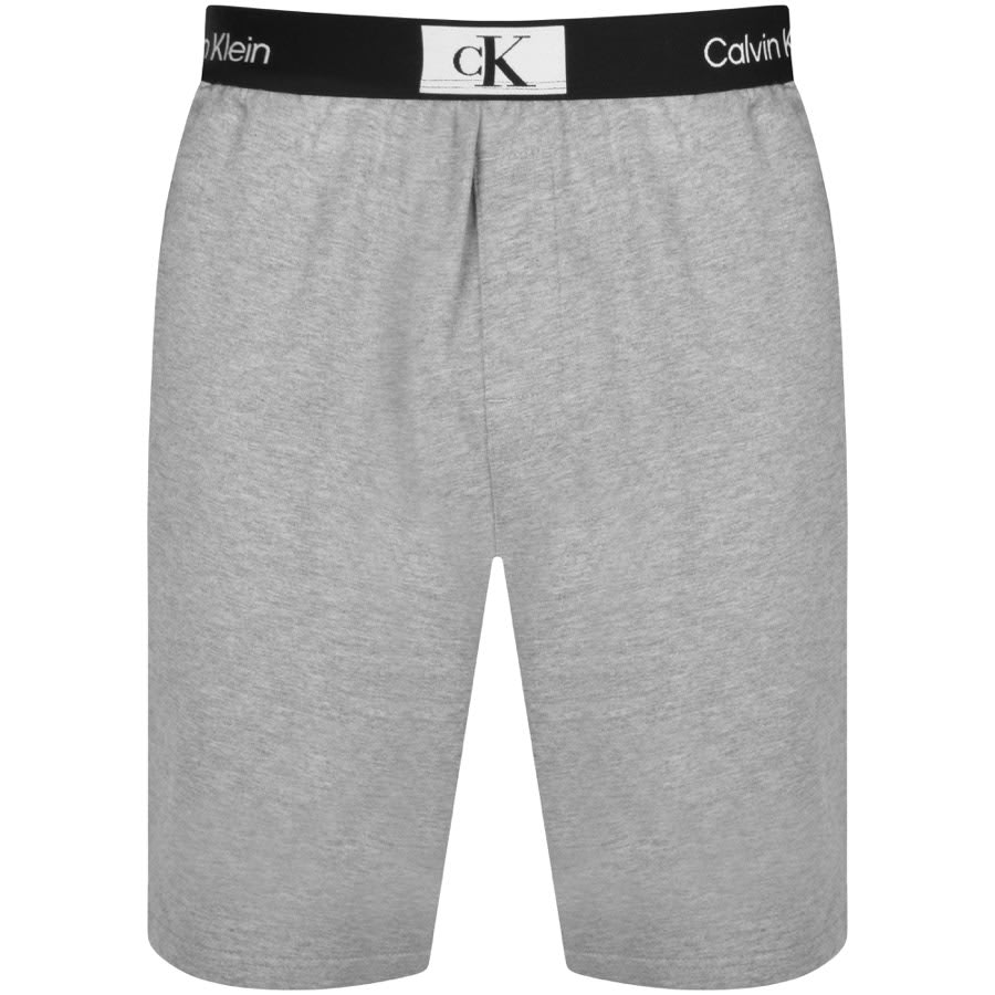 Calvin Klein Lounge Jersey Shorts Grey | Mainline Menswear Denmark