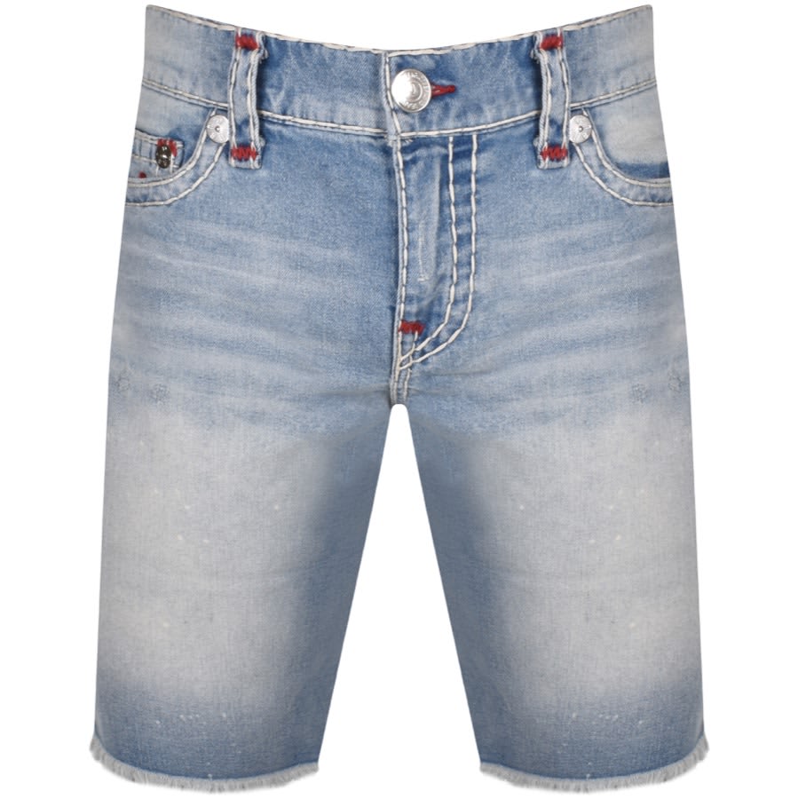 True Religion Rocco Super T Shorts Blue | Mainline Menswear